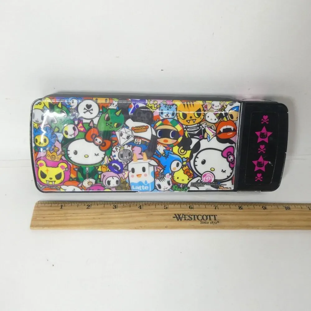 Tokidoki for Hello Kitty Pencil Box Case Vintage School Supplies